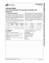 DataSheet LM8300 pdf